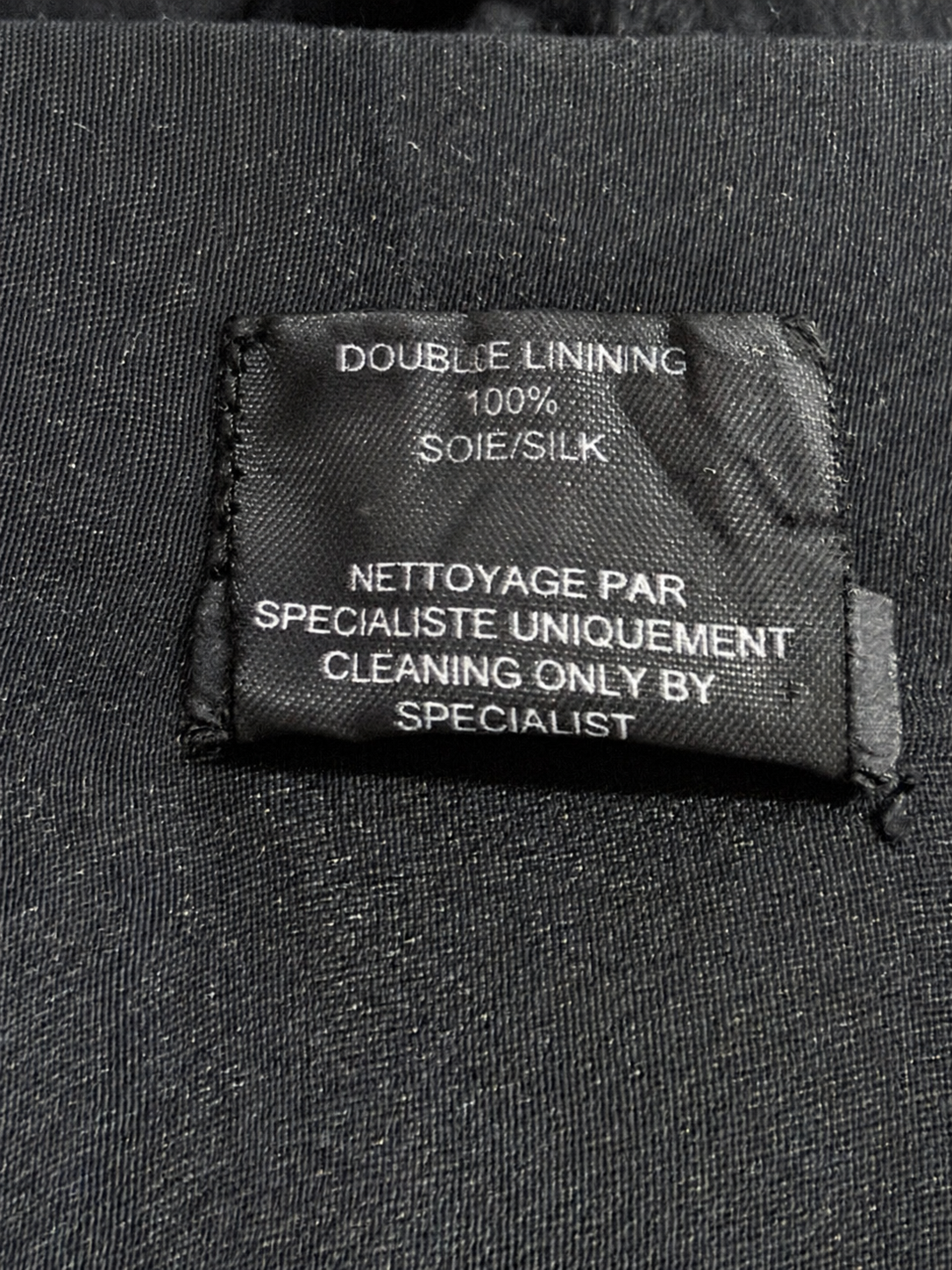 Chanel Black Genuine Fur Patchwork Stole with Silk Lining