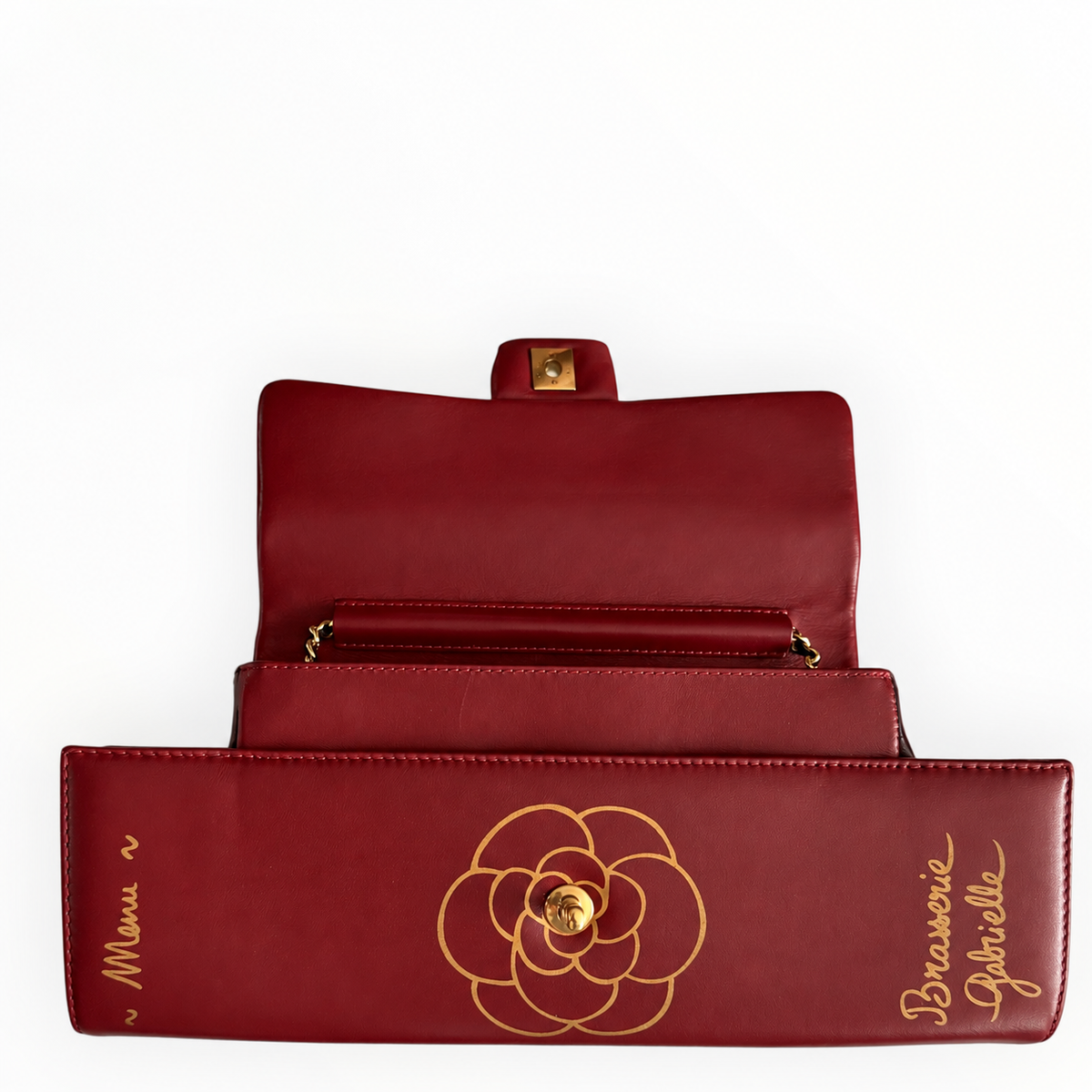 Chanel Vintage Brasserie Gabrielle Menu Bag