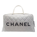 Vintage Chanel Matelassé Bowler Bag