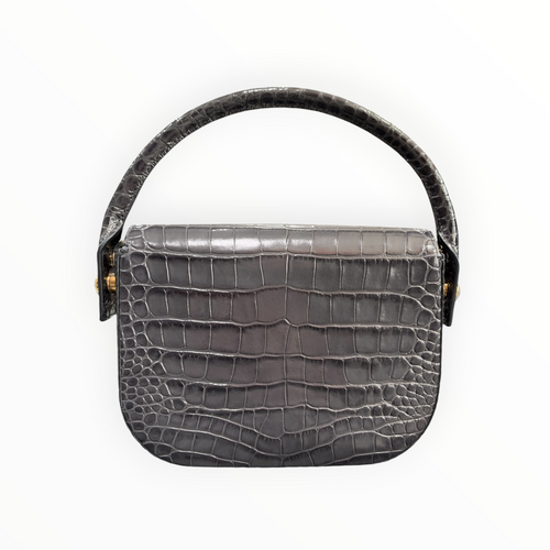 Chanel 2026 Metiers d'Art Croc Embossed Turn Around Mini Flap NIB