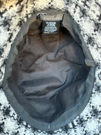 Chanel Black, White & Gray Tweed Bucket Hat with CC Logo