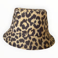 Christian Dior Leopard Reversible Pizza Bucket Hat