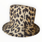 Christian Dior Leopard Reversible Pizza Bucket Hat