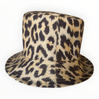 Christian Dior Leopard Reversible Pizza Bucket Hat