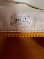 Chanel Rare Vintage Orange Caviar Leather Top Handle Bag