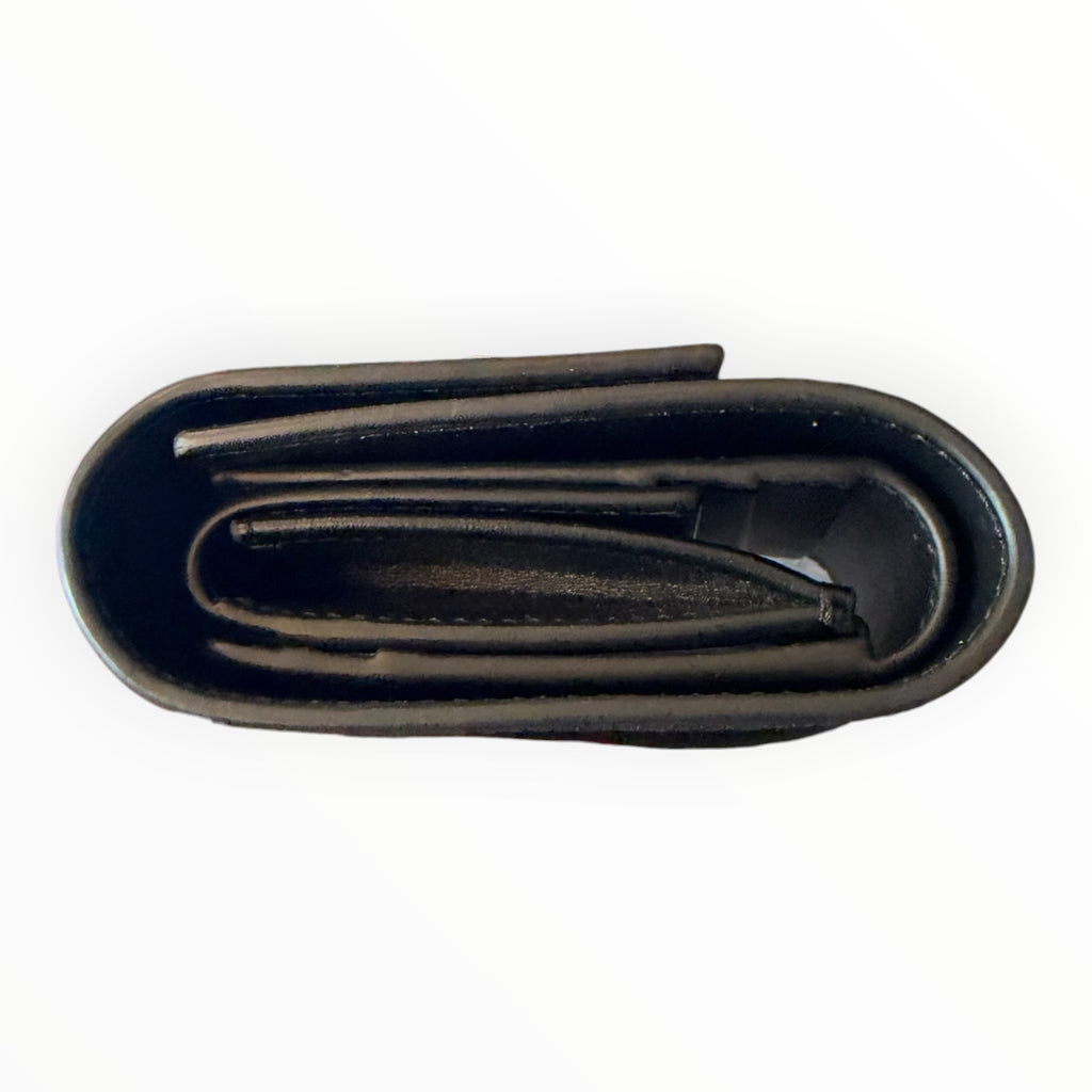 Celine Small Trifold Wallet 16 Black Satinated Calfskin
