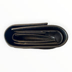 Celine Small Trifold Wallet 16 Black Satinated Calfskin