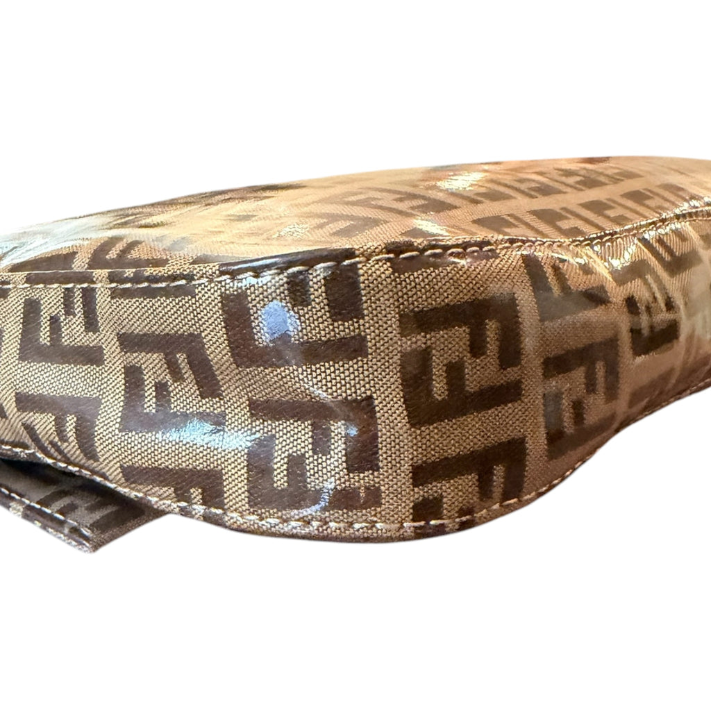 Fendi Zucchino Vinyl Coated Baguette