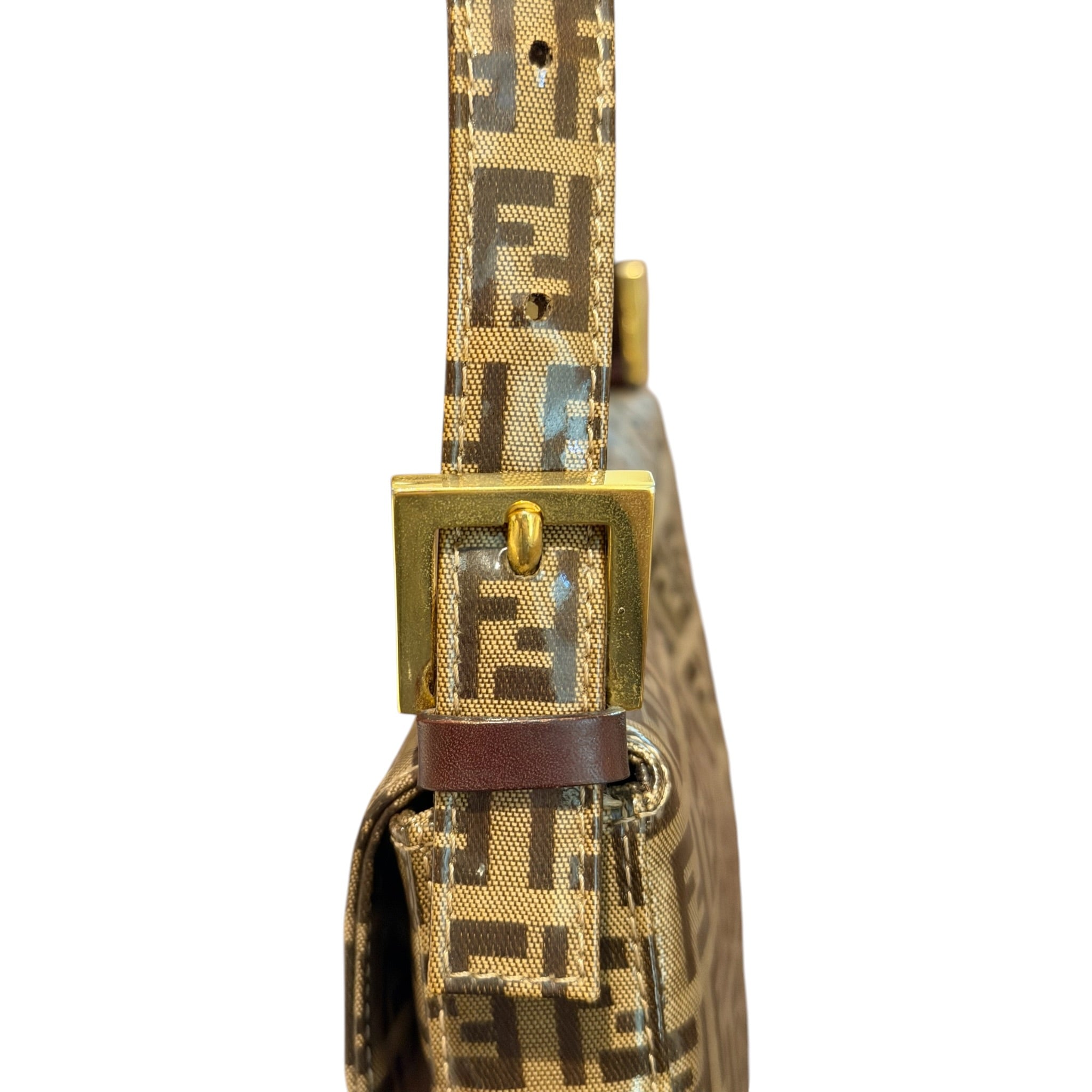 Fendi Zucchino Vinyl Coated Baguette
