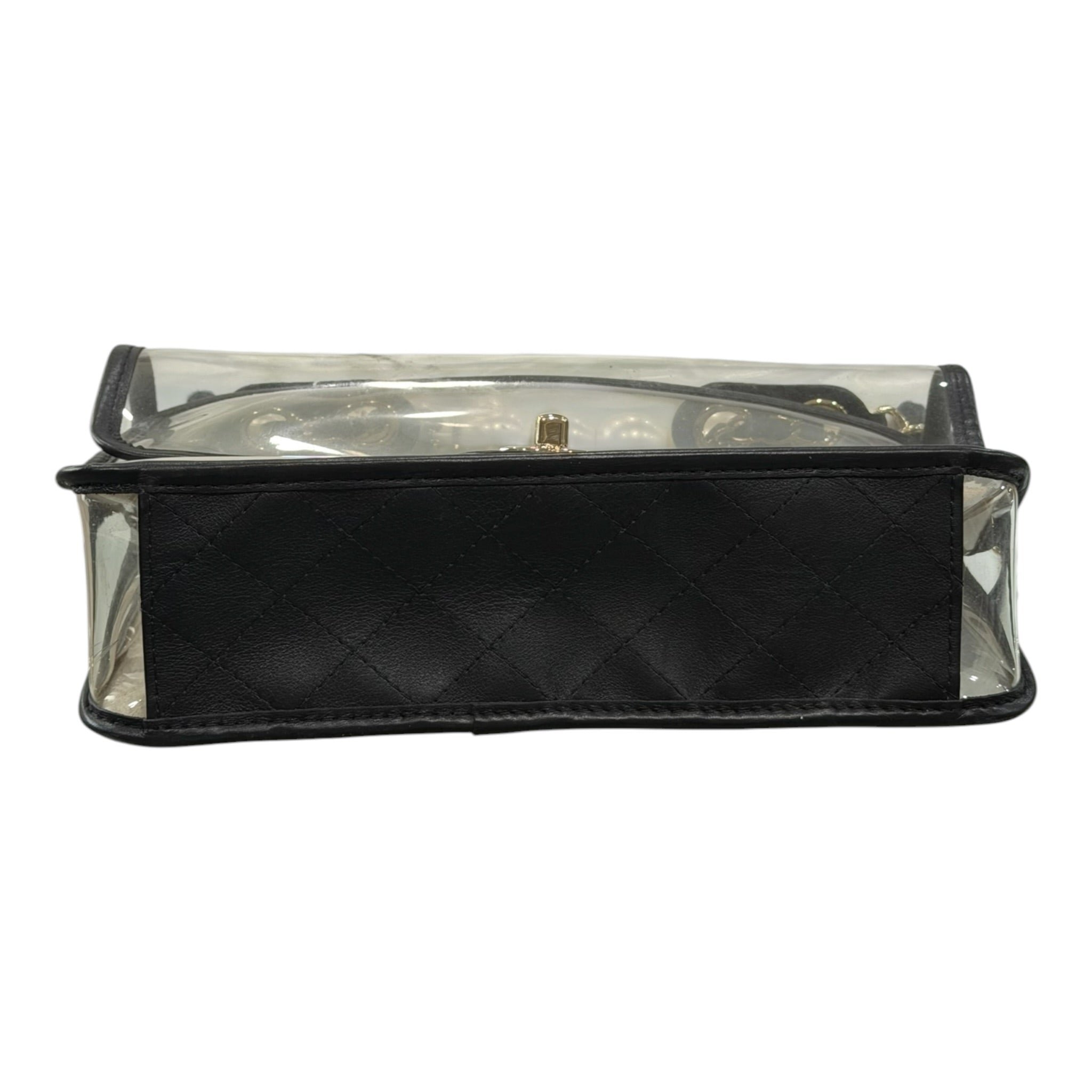 Chanel 2019 Karl Lagerfeld “Sand By The Sea” Pearl PVC Flap Bag