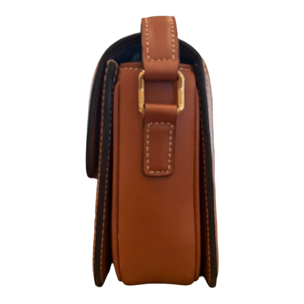 Teen Triomphe Bag - Textile and Calfskin