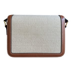 Teen Triomphe Bag - Textile and Calfskin