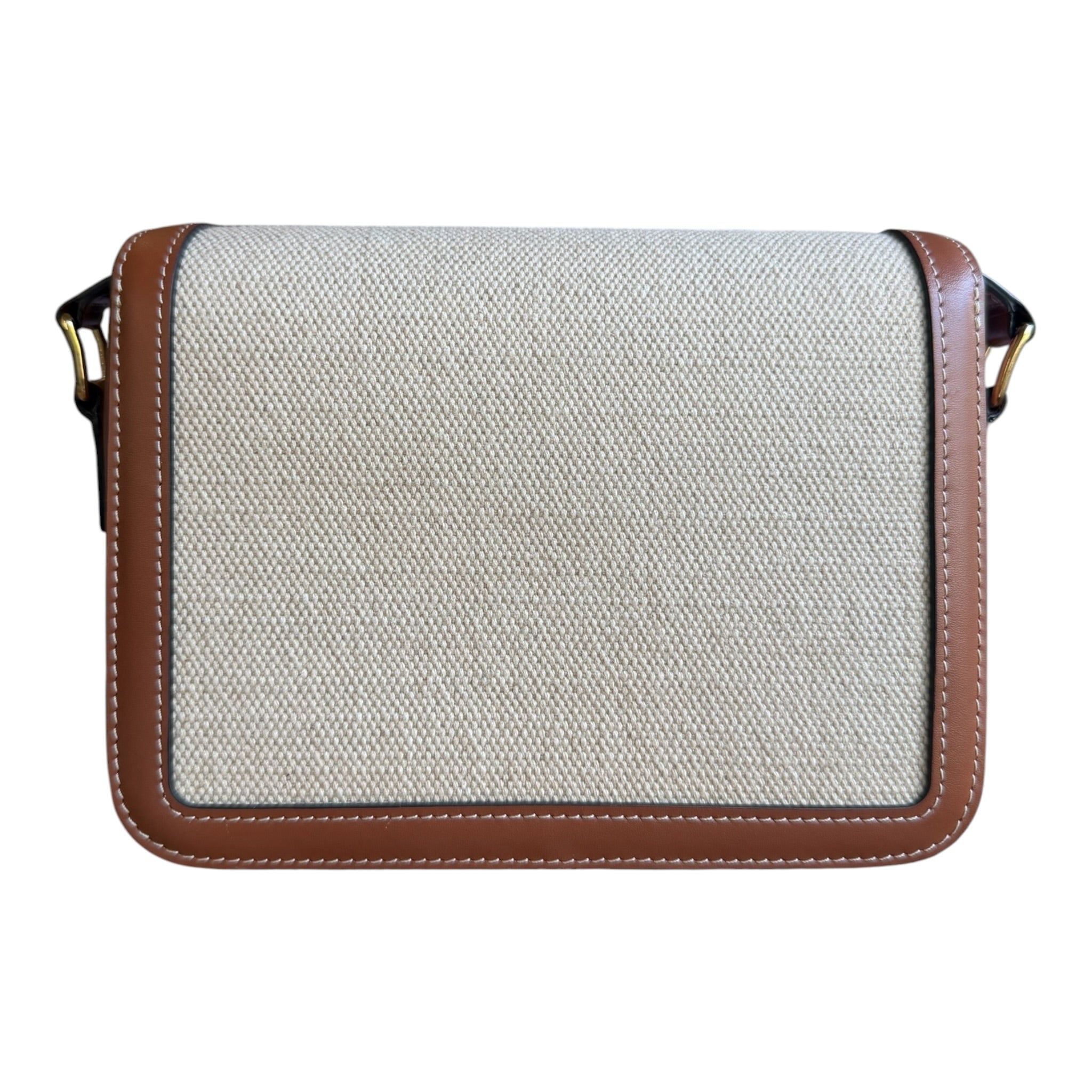 Teen Triomphe Bag - Textile and Calfskin