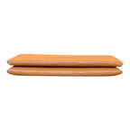 Hermès Calvi Card Holder in Orange Chèvre Mysore