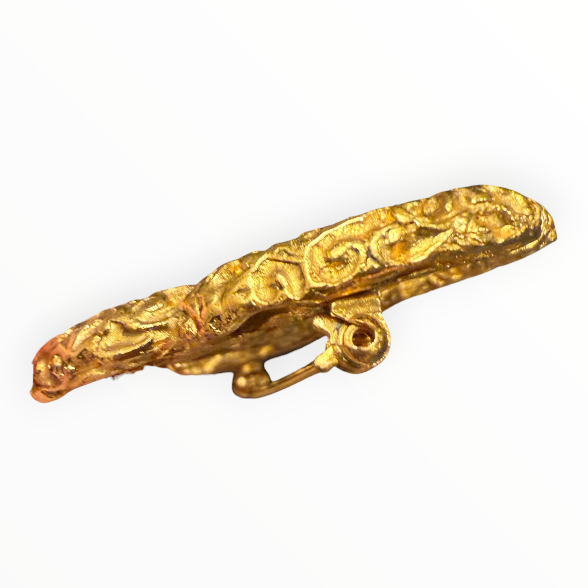 Chanel Vintage Baroque Scroll CC Brooch 95A