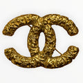 Chanel Vintage Baroque Scroll CC Brooch 95A