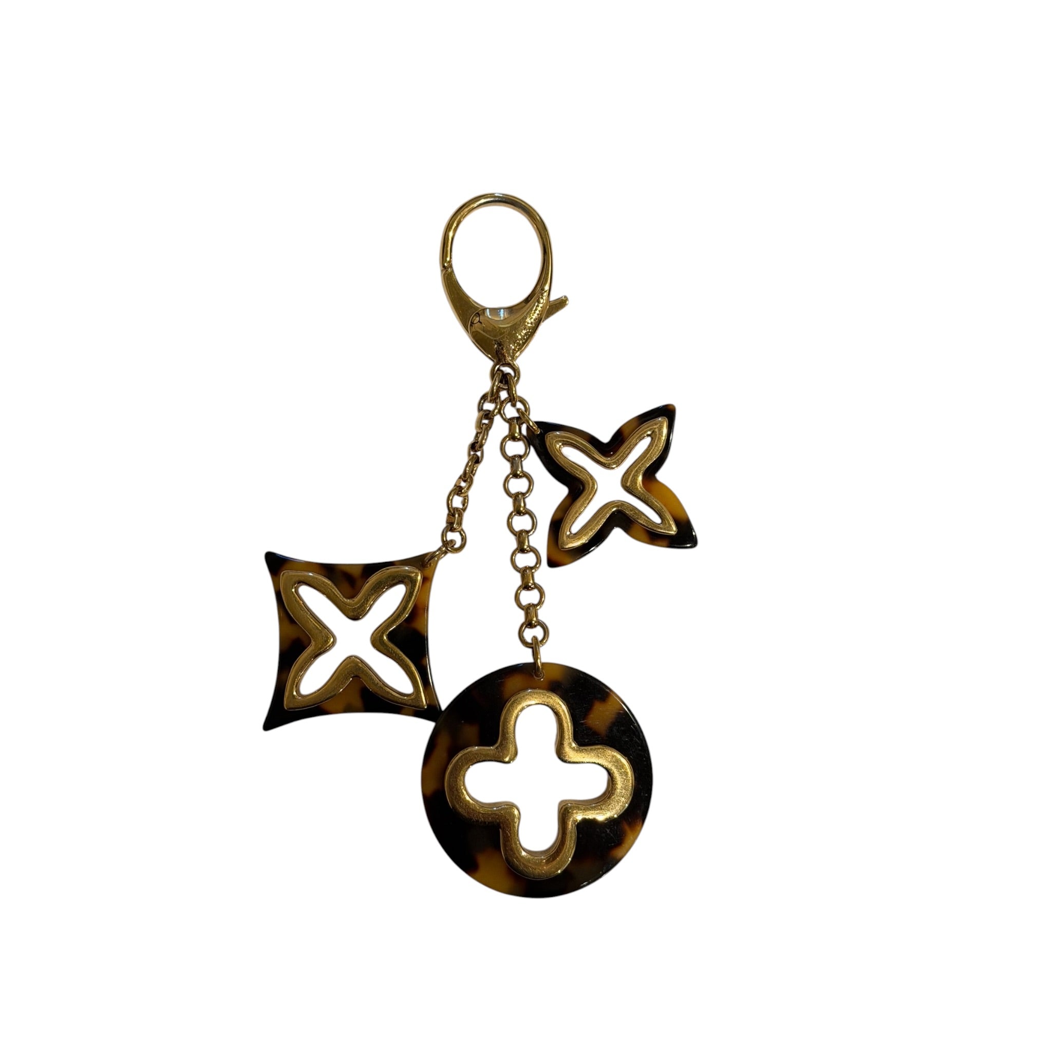 Tortoiseshell Charm Key Holder / Bag Charm