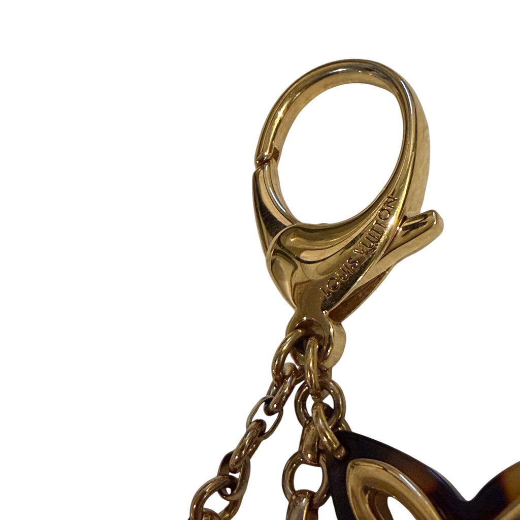 Tortoiseshell Charm Key Holder / Bag Charm