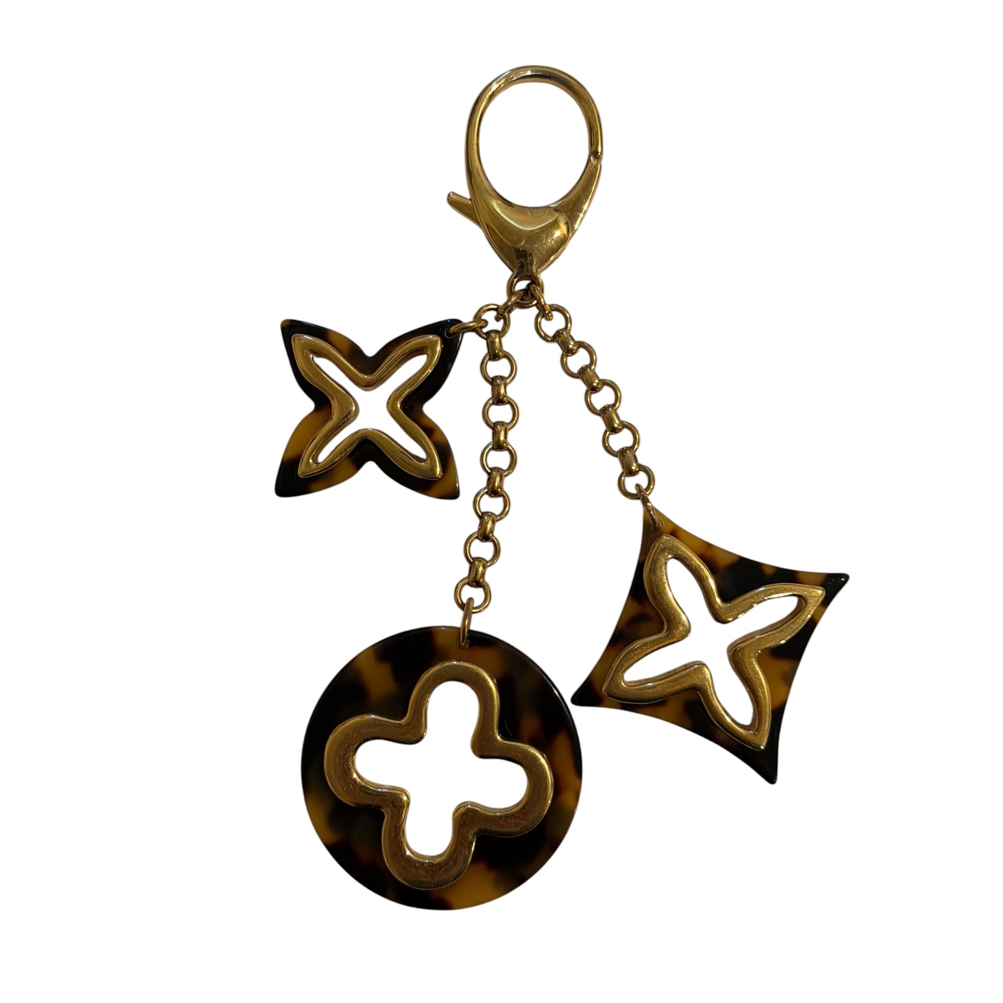 Tortoiseshell Charm Key Holder / Bag Charm