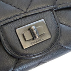 Chanel Chevron Quilted Lambskin Compact Wallet