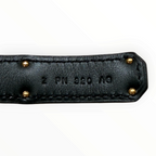 Hermès Kelly 18 Belt – Noir Matte Alligator with Gold Hardware