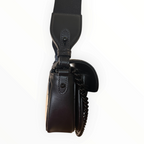 Gucci GG Marmont Monochrome Matelassé Black Leather Flap Bag