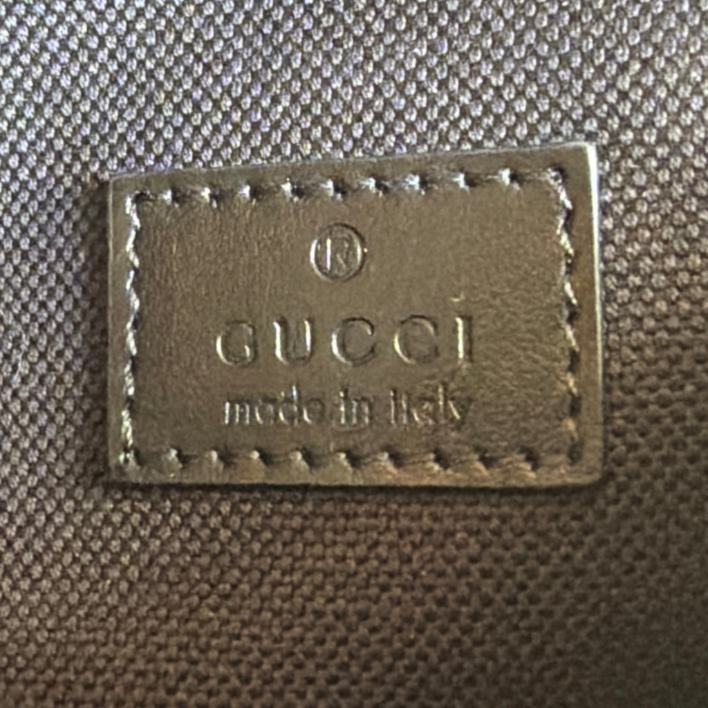 Gucci GG Marmont Monochrome Matelassé Black Leather Flap Bag