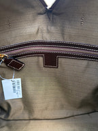 Fendi Vintage Zucca Jacquard Double-Zip Hobo Bag