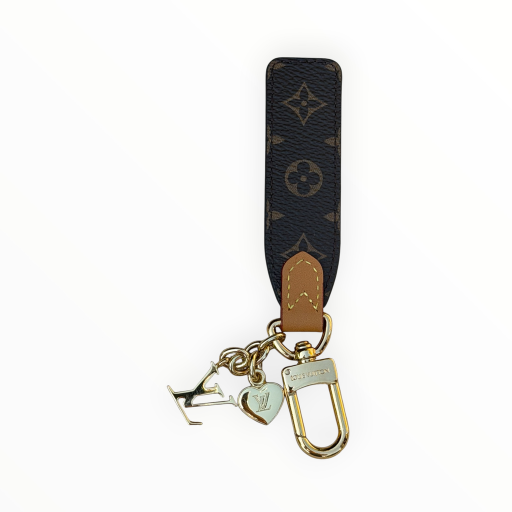 Louis Vuitton Monogram Love Lock Bag Charm & Key Holder