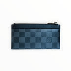 Louis Vuitton Damier Graphite Coin Card Holder – Black
