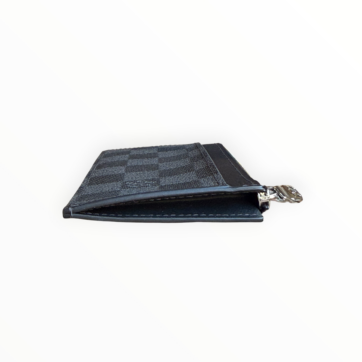 Louis Vuitton Damier Graphite Coin Card Holder – Black