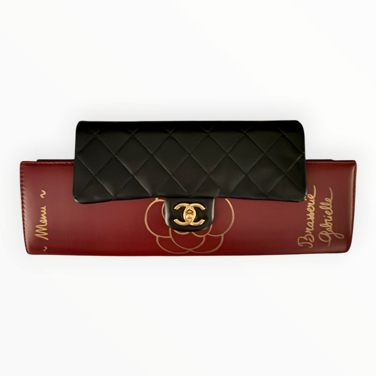 Chanel Vintage Brasserie Gabrielle Menu Bag