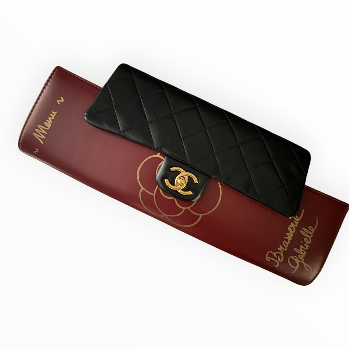Chanel Vintage Brasserie Gabrielle Menu Bag