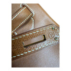 Vintage Hermès Birkin 35 Gold Epsom Leather GHW