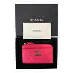 Chanel Classic Zipped Card Holder