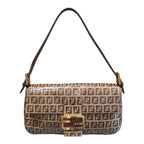 Fendi Zucchino Vinyl Coated Baguette