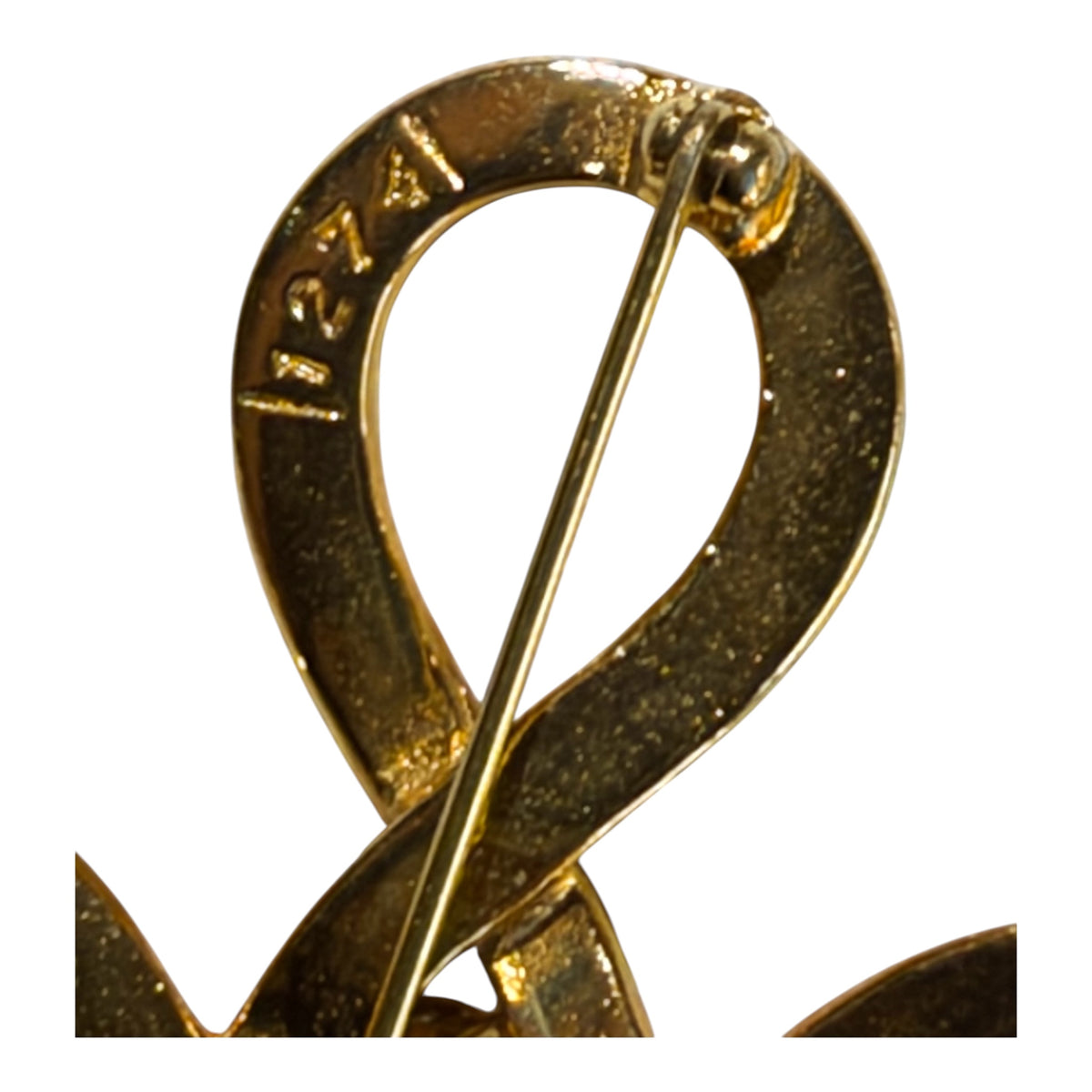 Chanel 1980's Vintage CC Infinity Clover Brooch
