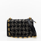 Medium Dior Caro Tweed Shoulder Bag