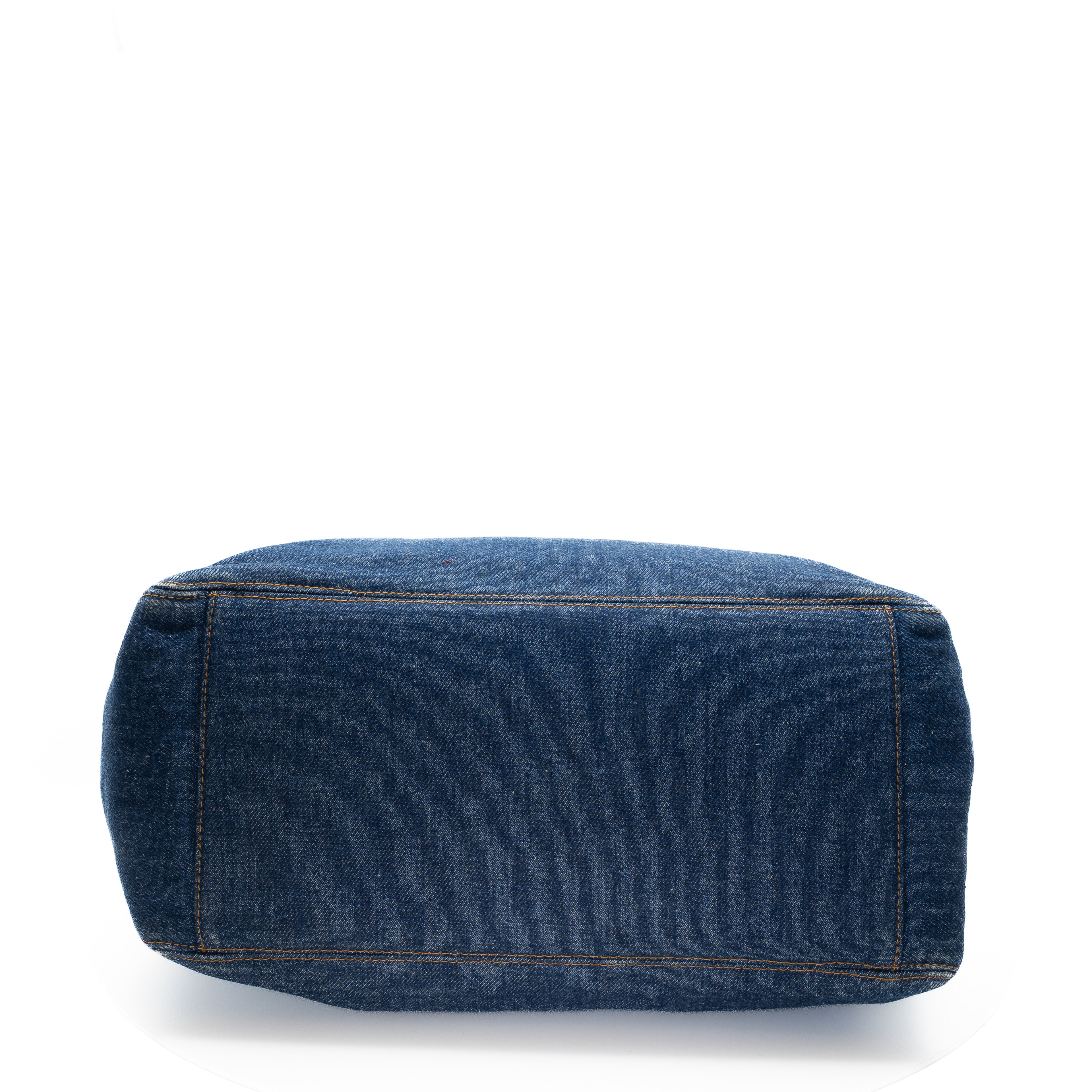Vintage Denim Tortoise Timeless CC Tote