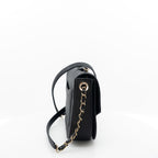 Chanel Coco Cuba Medium Black Caviar Leather Cross Body
