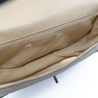 Hula Hoop Shoulder Bag Nude & Black Lambskin