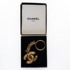 Vintage Matelassé Coco Mark Key Chain