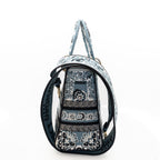 Lady D-Lite Medium Bag Embroidered Canvas