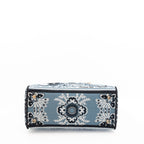 Lady D-Lite Medium Bag Embroidered Canvas