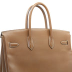 Vintage Hermès Birkin 35 Gold Epsom Leather GHW