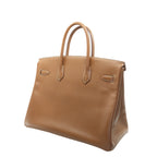 Vintage Hermès Birkin 35 Gold Epsom Leather GHW