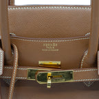 Vintage Hermès Birkin 35 Gold Epsom Leather GHW